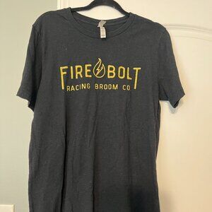 Harry Potter Firebolt Tee - Size Large